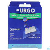Urgo Brulures Superficielles Wtp Pansement10x7cm 4